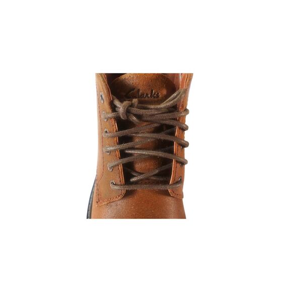 Clarks Men Size 8M Weltridge Zip Up Cola Leather Brown Ankle Boots 84532 main image 5